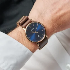 Montre Cluse Aravis Bleu