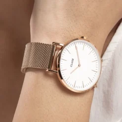 Montre Cluse Boho Chic Blanc