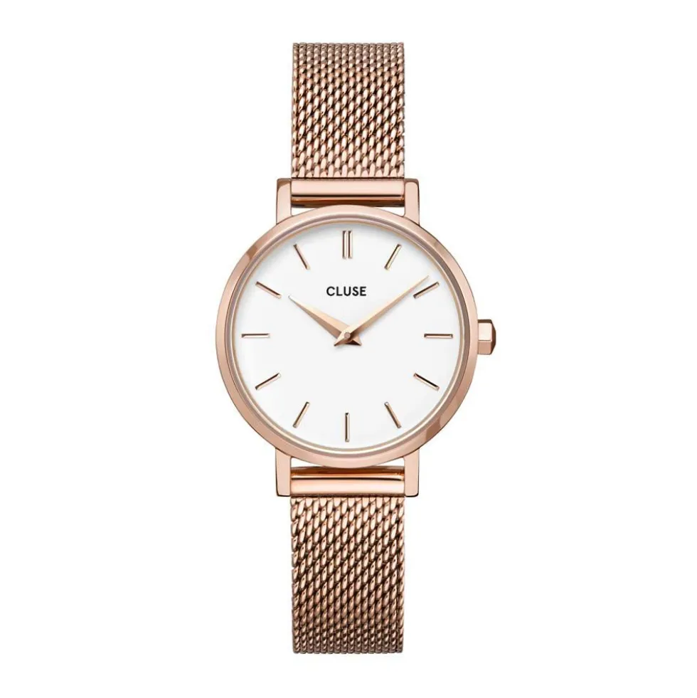 Montre Cluse Boho Chic Petite Blanc
