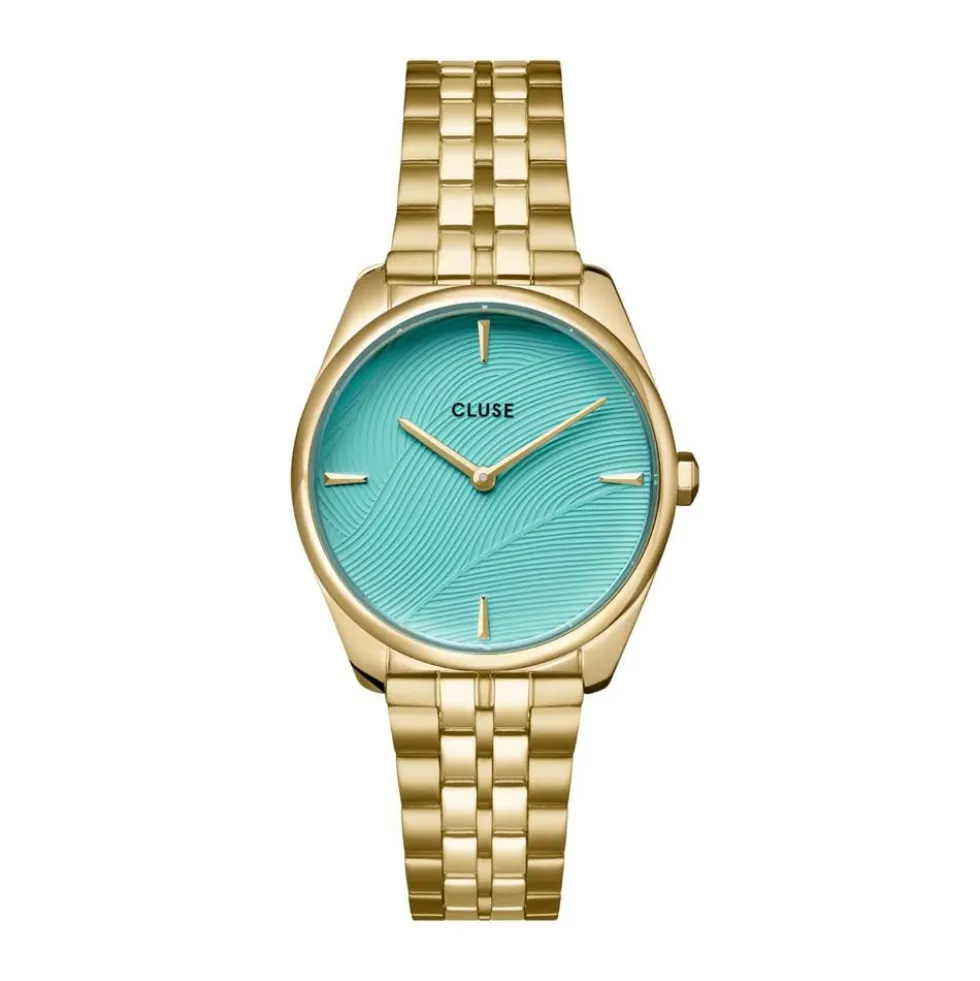 Montre Cluse Feroce Petite Turquoise