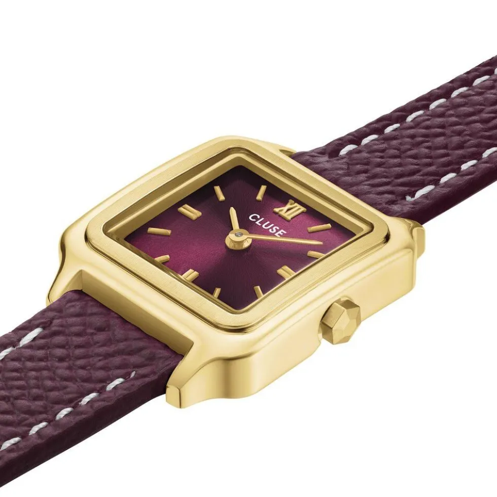 Montre Cluse Gracieuse Mini Bordeaux