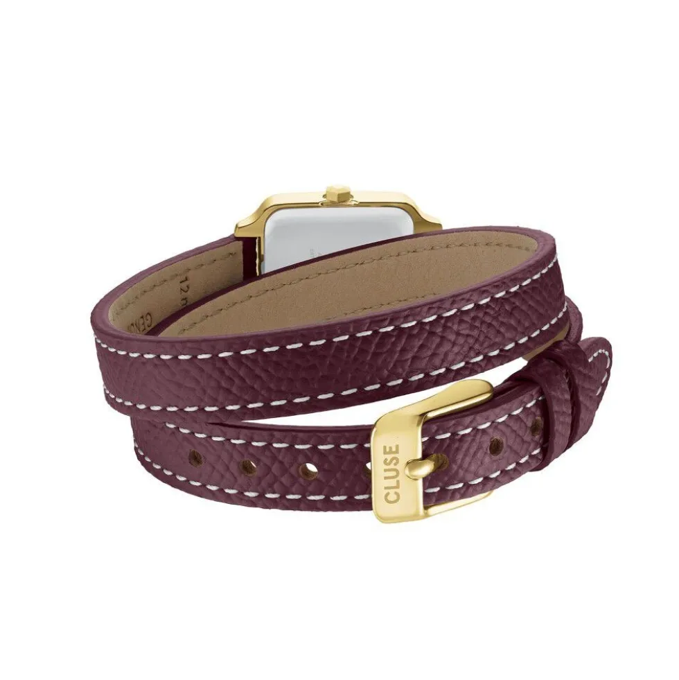 Montre Cluse Gracieuse Mini Bordeaux