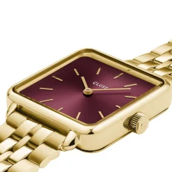 Montre Cluse La Tétragone Cerise