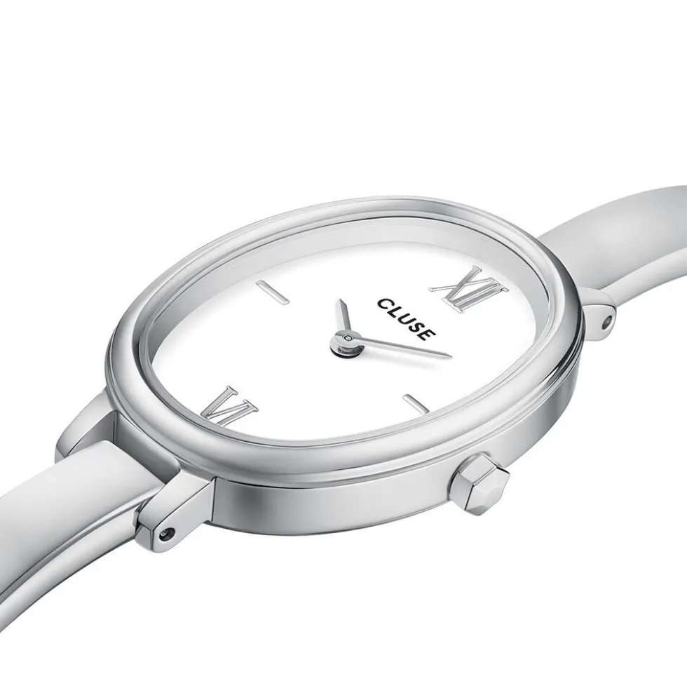 Montre Cluse L'Ovale Blanc