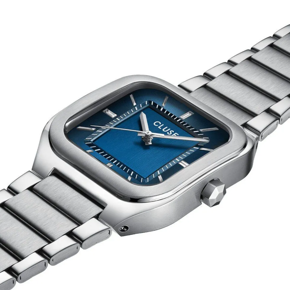 Montre Cluse Quadrus Bleu