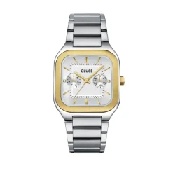 Montre Cluse Quadrus Multifonction Argenté