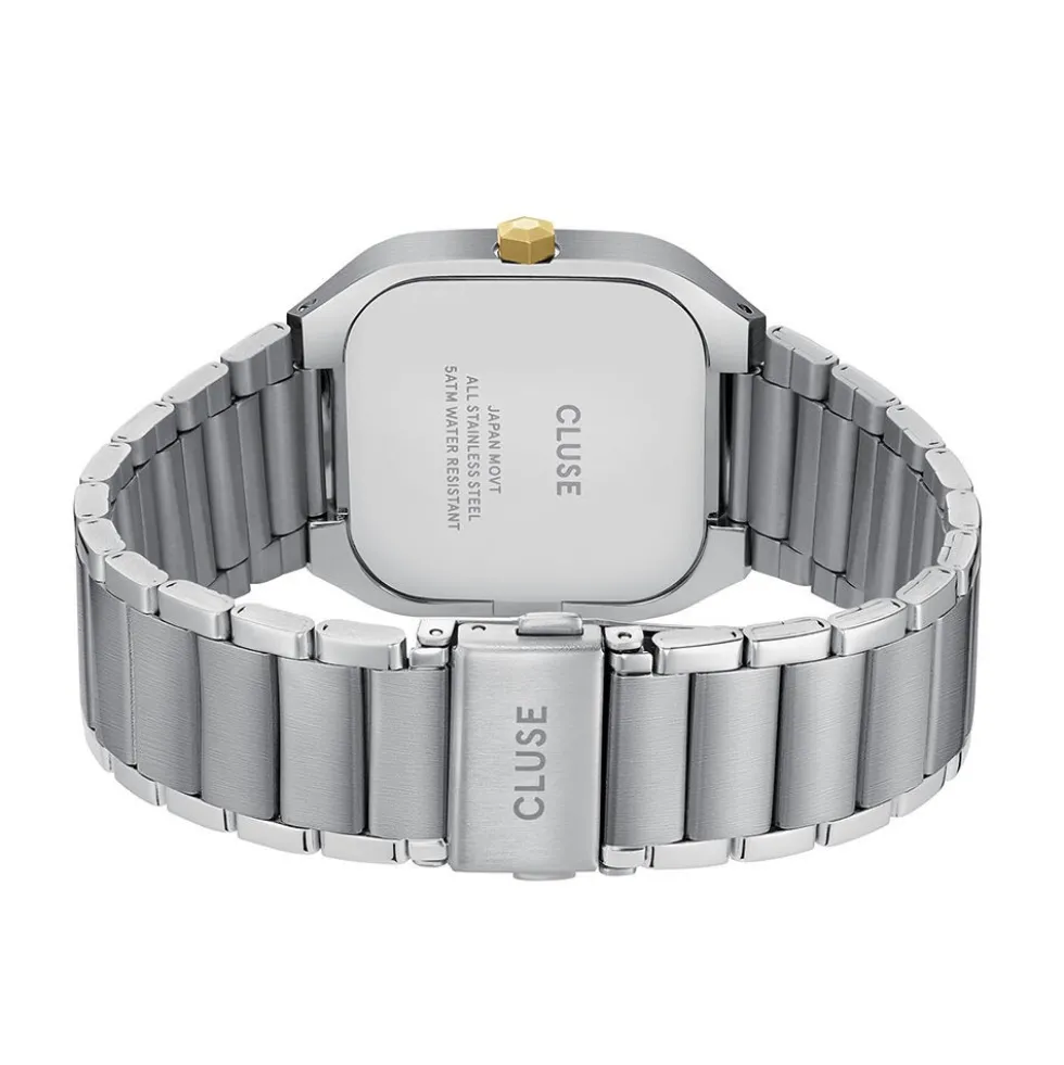 Montre Cluse Quadrus Multifonction Argenté