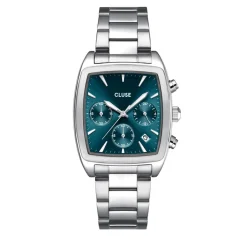 Montre Cluse Quartaut Chrono Bleu