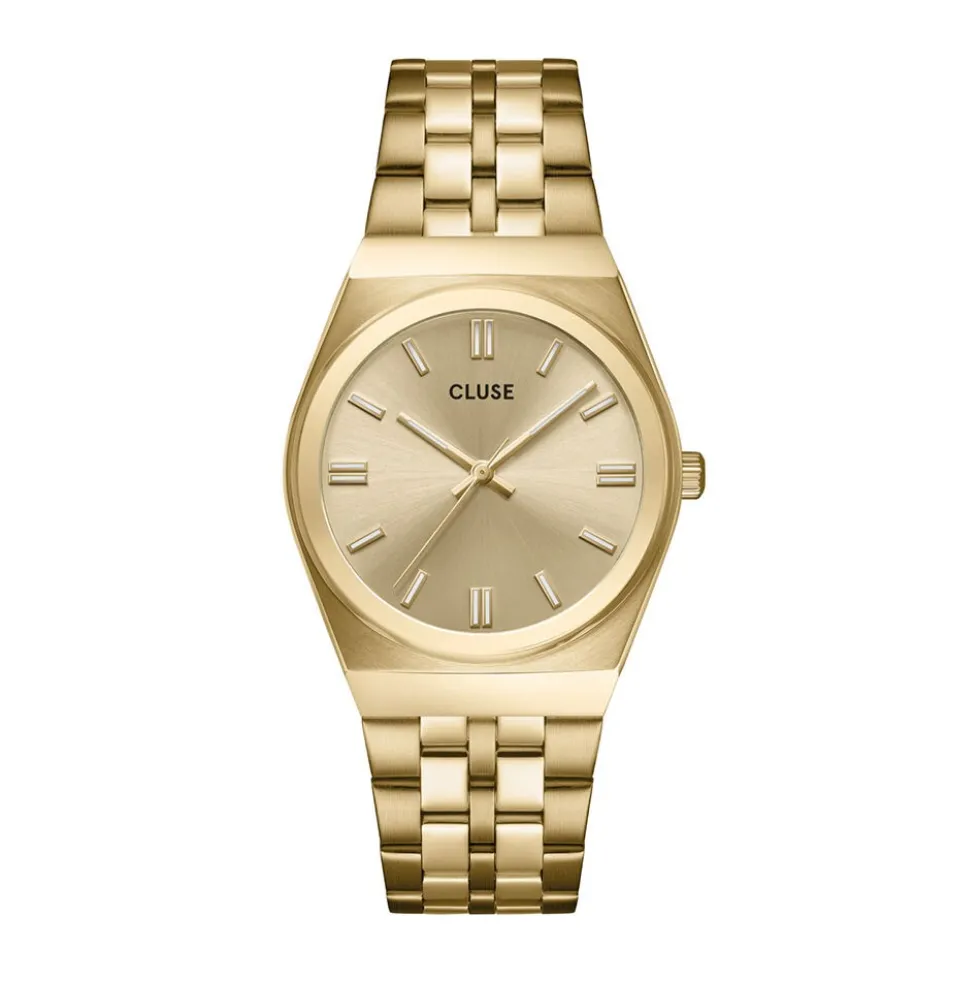 Montre Cluse Retro 70's Doré
