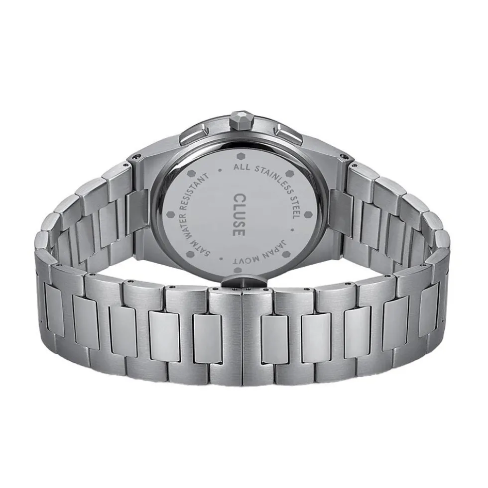 Montre Cluse Vigoureux Chrono Bleu