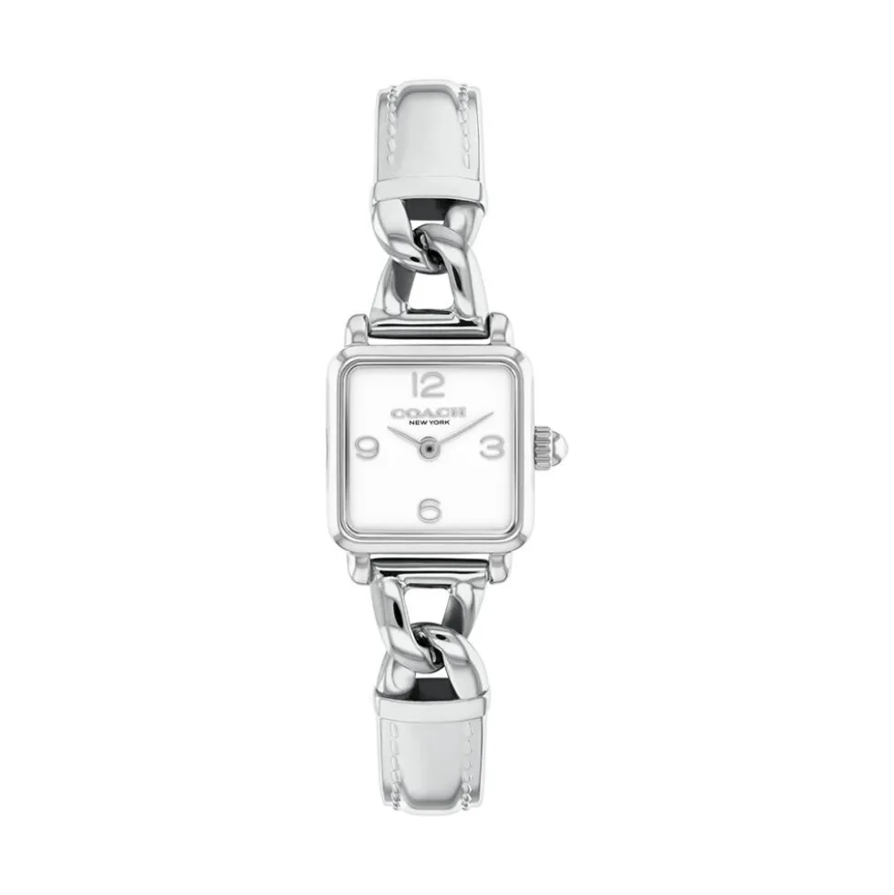 Montre Coach Cass Argenté