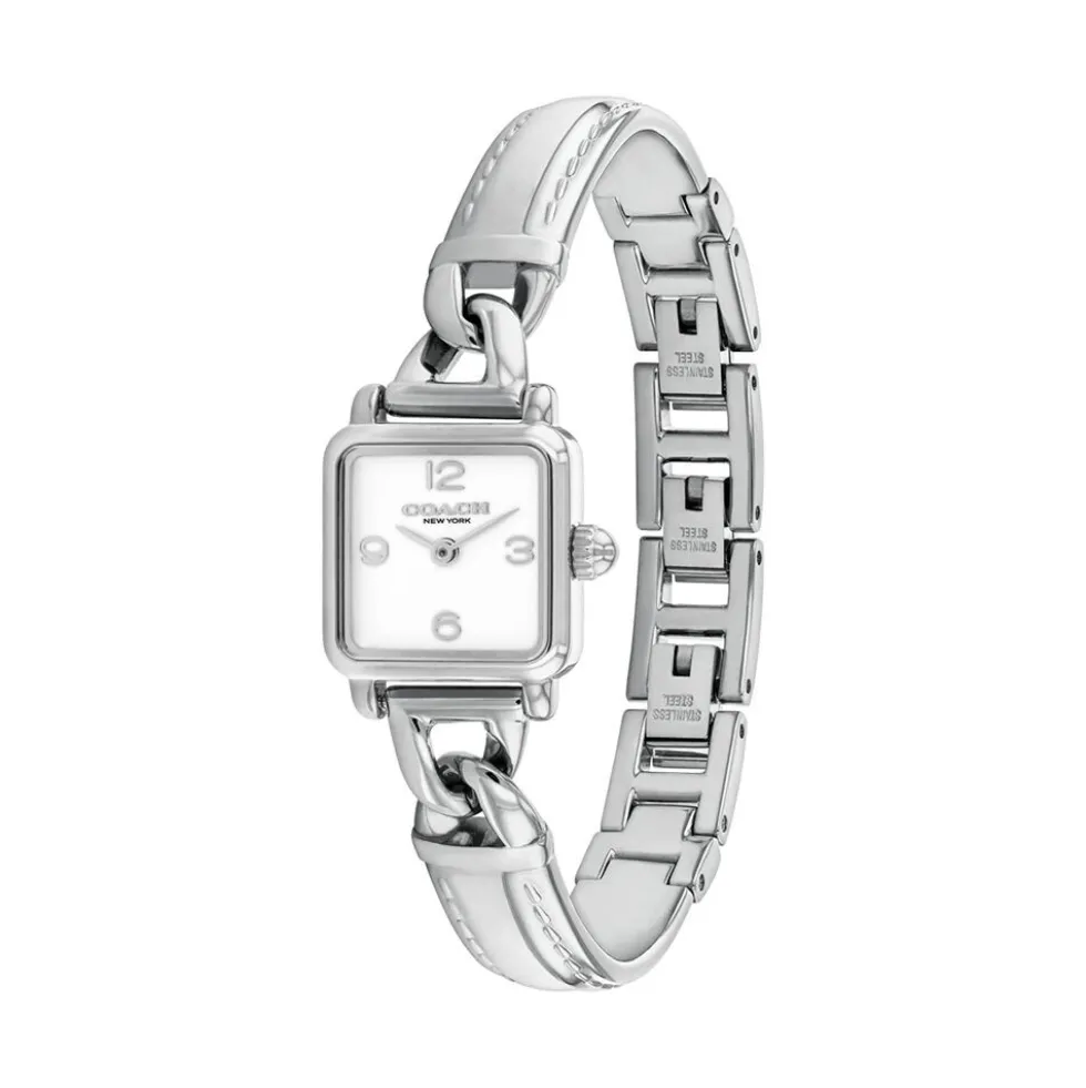 Montre Coach Cass Argenté