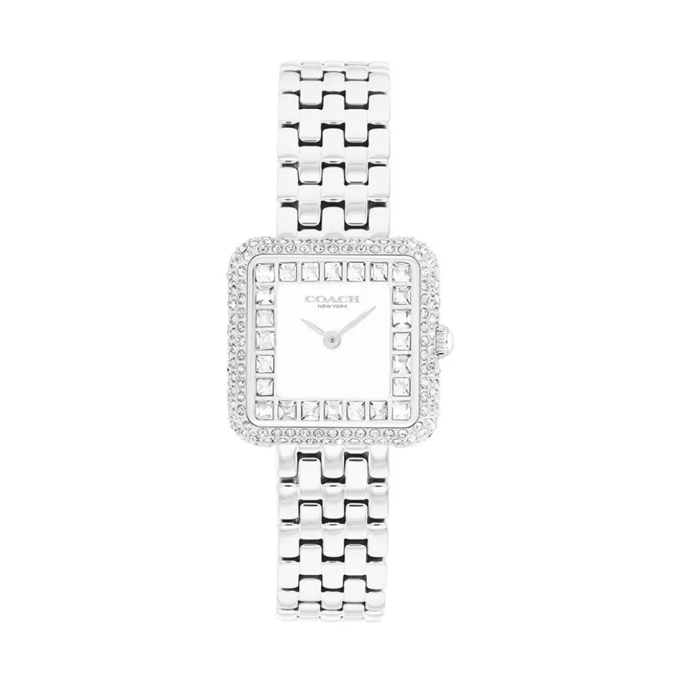 Montre Coach Cass Argenté