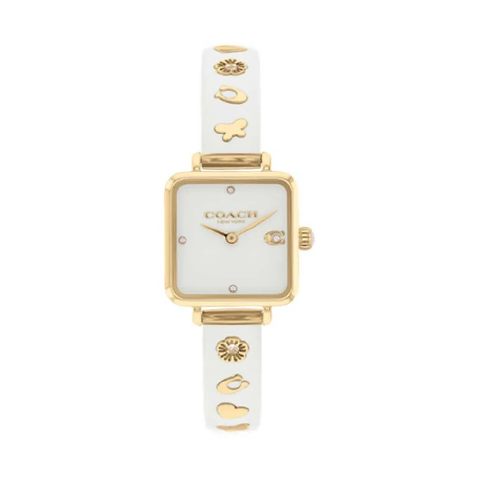 Montre Coach Cass Blanc