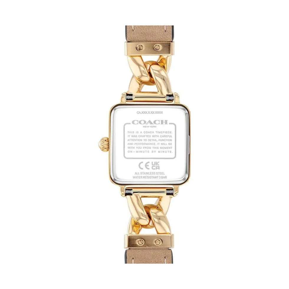 Montre Coach Cass Doré