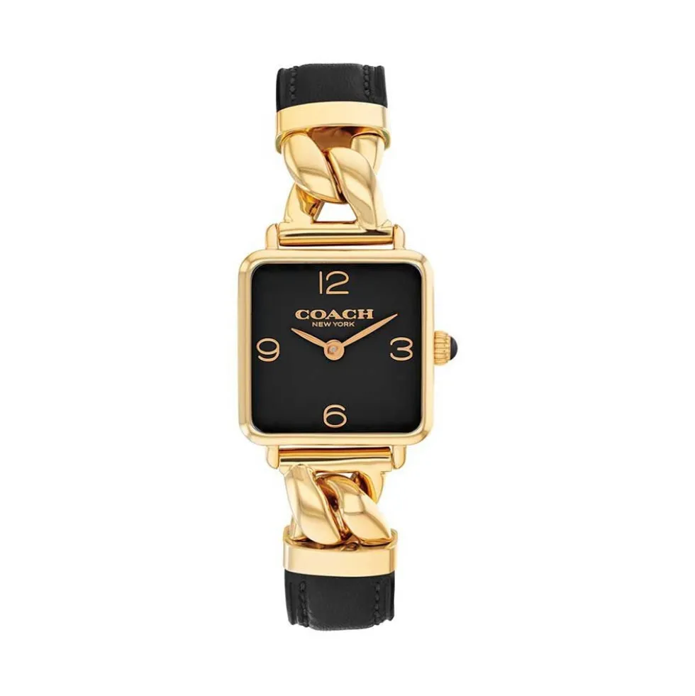 Montre Coach Cass Noir