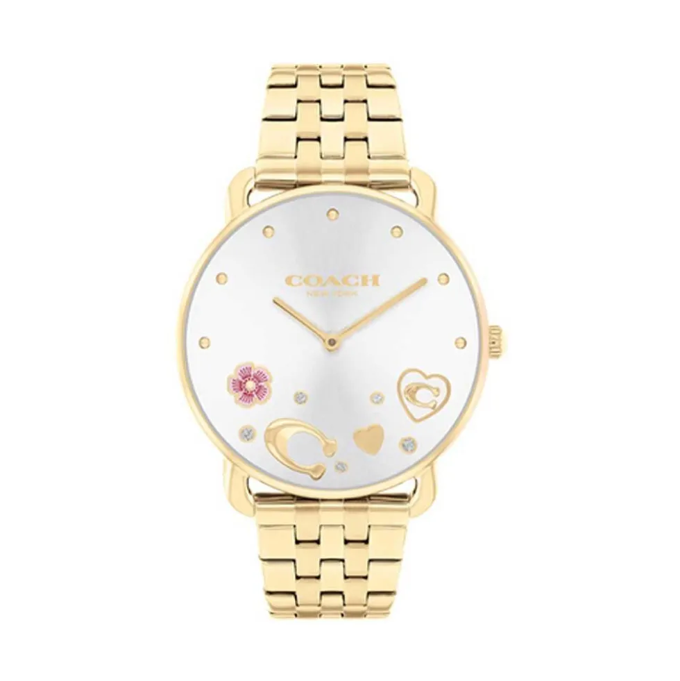 Montre Coach Elliot Argenté