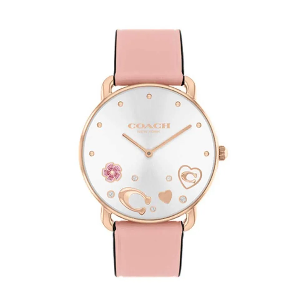 Montre Coach Elliot Argenté