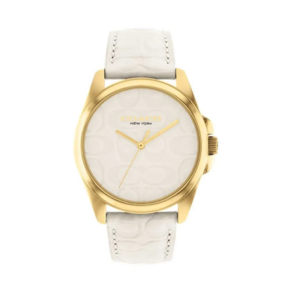 Montre Coach Greyson Beige