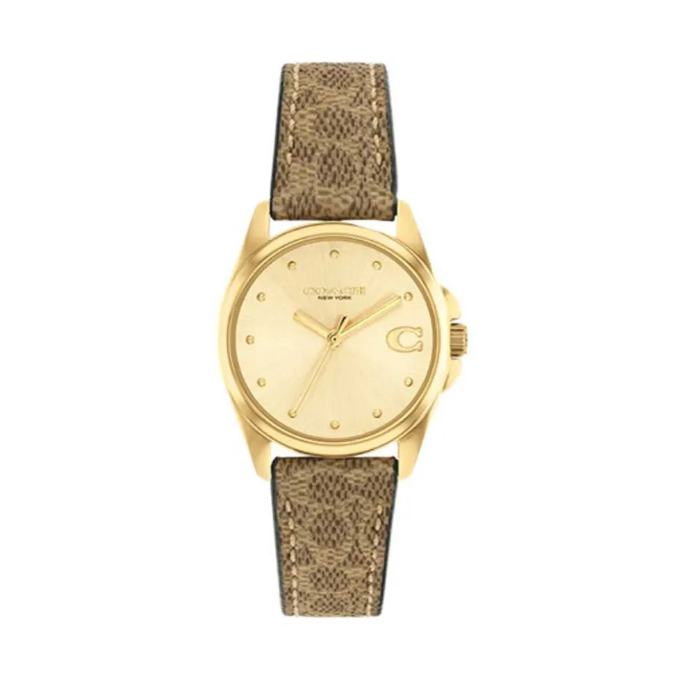 Montre Coach Greyson Doré