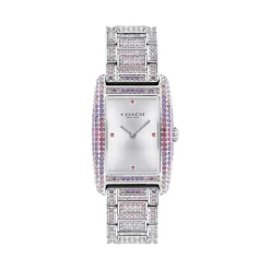 Montre Coach Reese Argenté