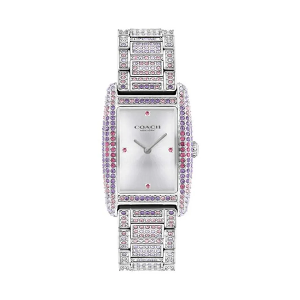 Montre Coach Reese Argenté