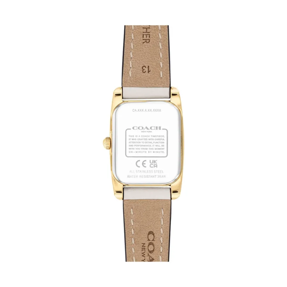Montre Coach Reese Argenté
