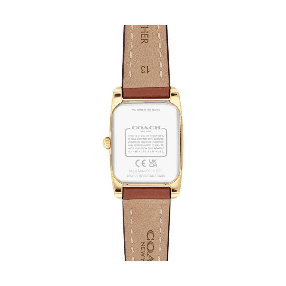 Montre Coach Reese Argenté