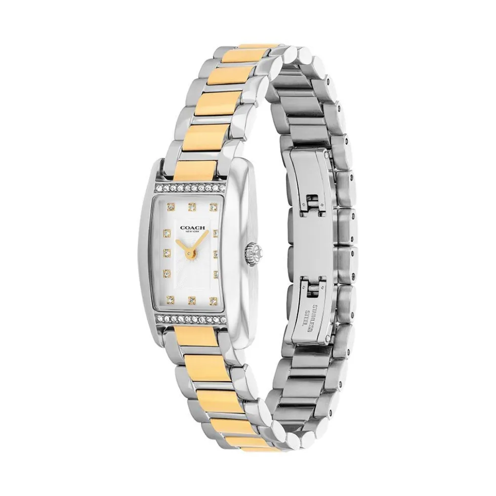 Montre Coach Reese Blanc