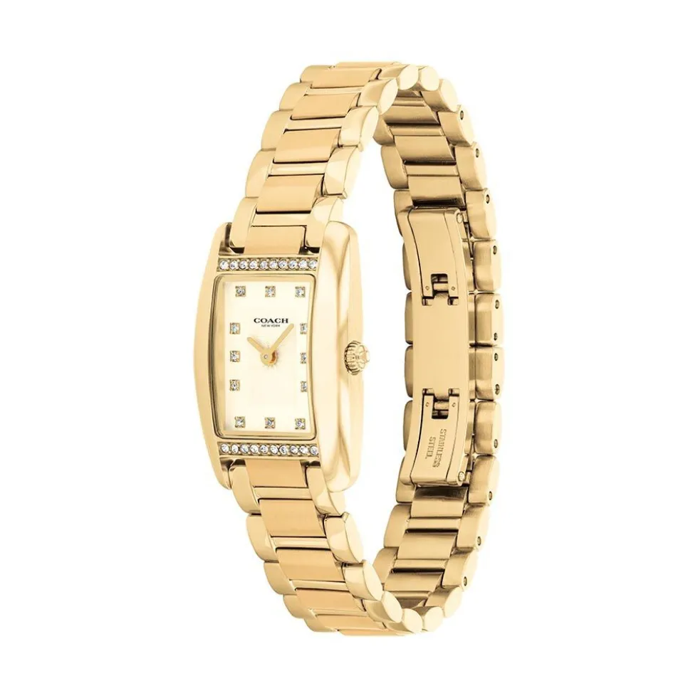 Montre Coach Reese Doré