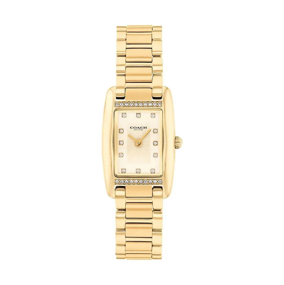 Montre Coach Reese Doré