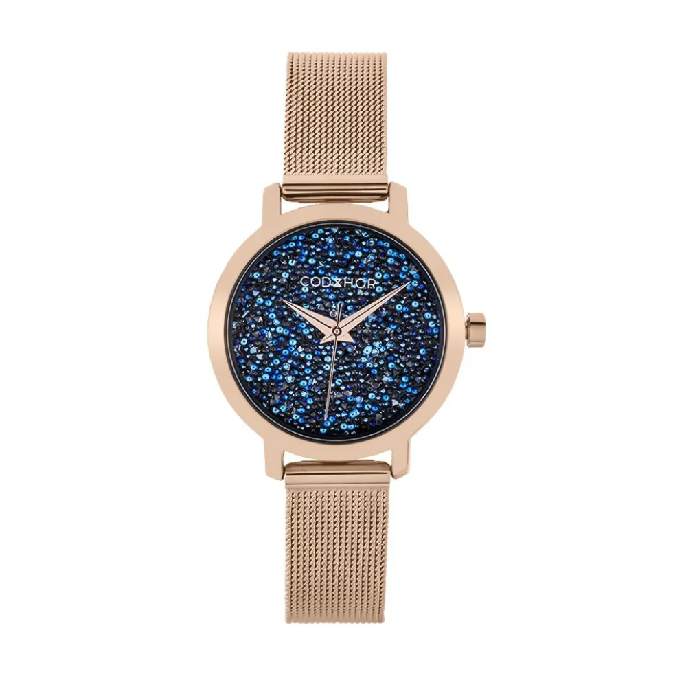 Montre Codhor Annah Cristaux Bleus