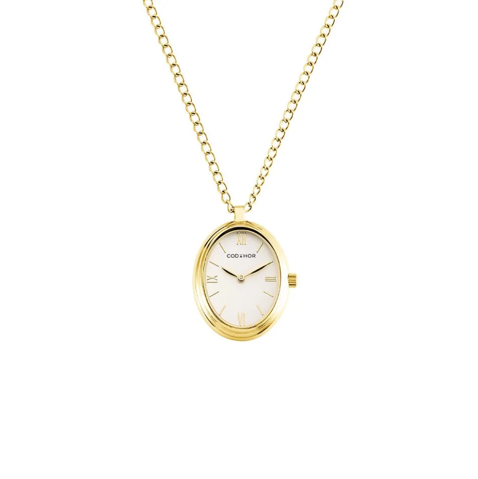 Montre Codhor Collier Astra Blanc