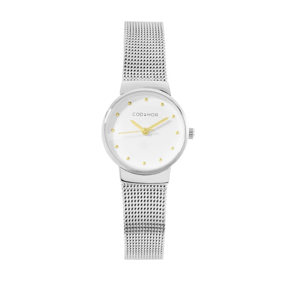 Montre Codhor Fleur Argente