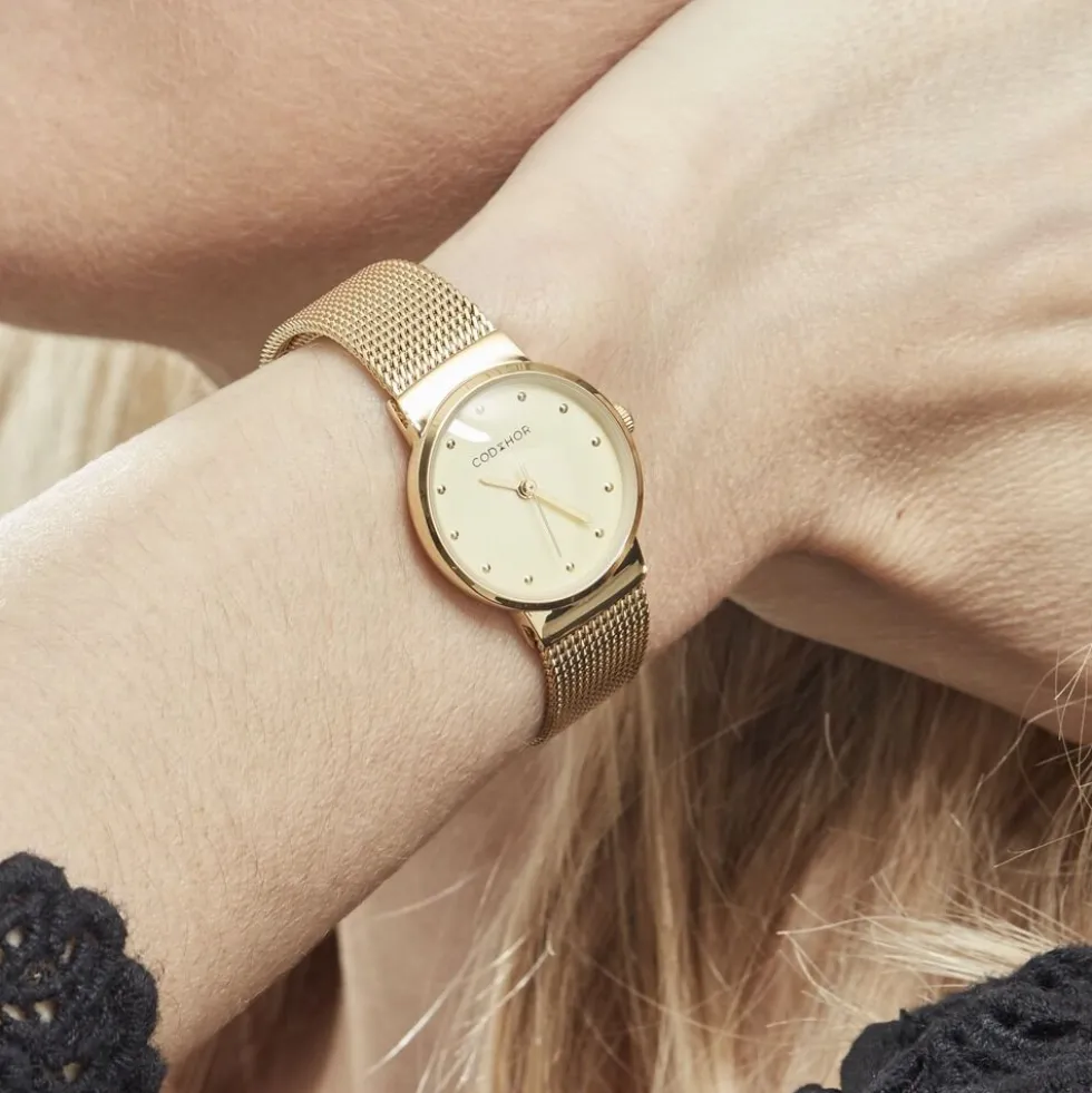 Montre Codhor Fleur Doré