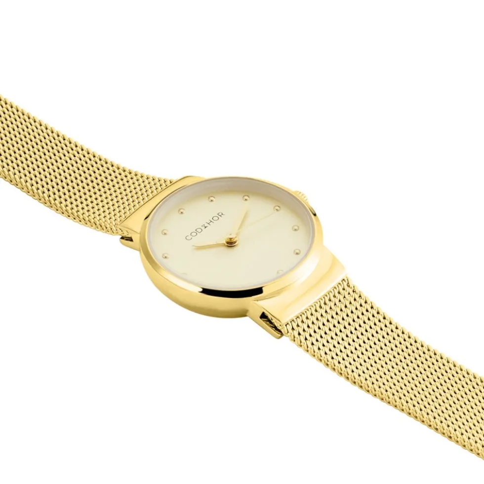 Montre Codhor Fleur Doré