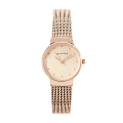 Montre Codhor Fleur Doré Rose