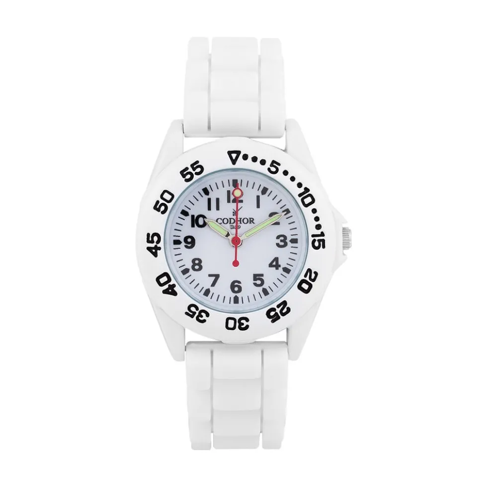 Montre Codhor Kid Acier Blanc