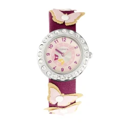 Montre Codhor Kid Papillon Rose