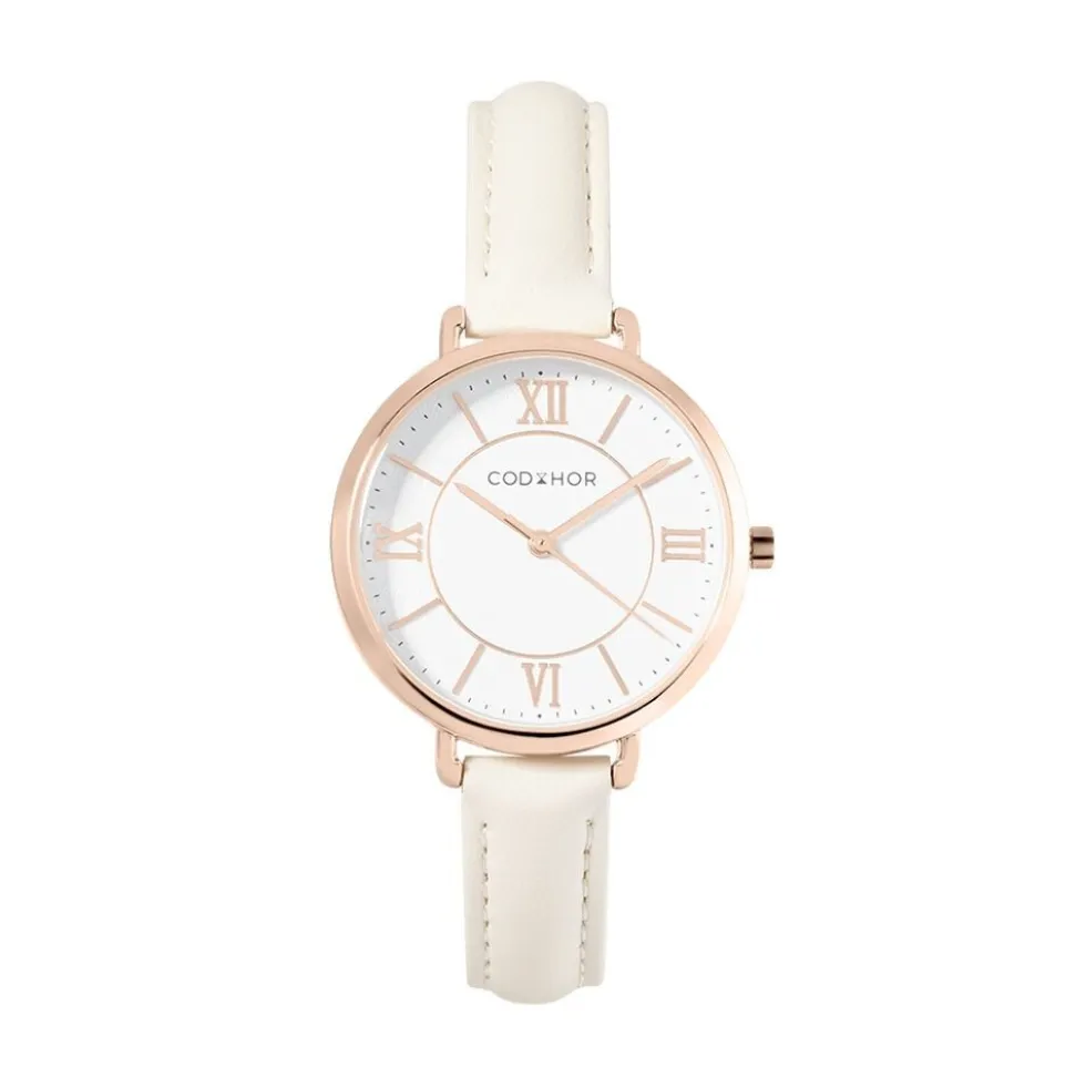 Montre Codhor Lena Blanc