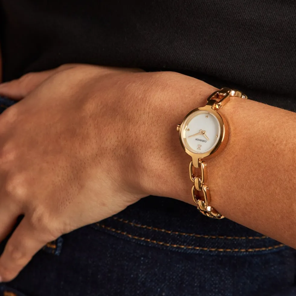 Montre Codhor Lina Nacre Blanche