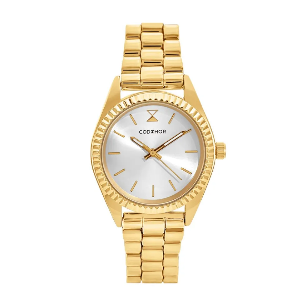 Montre Codhor Sandy Blanc