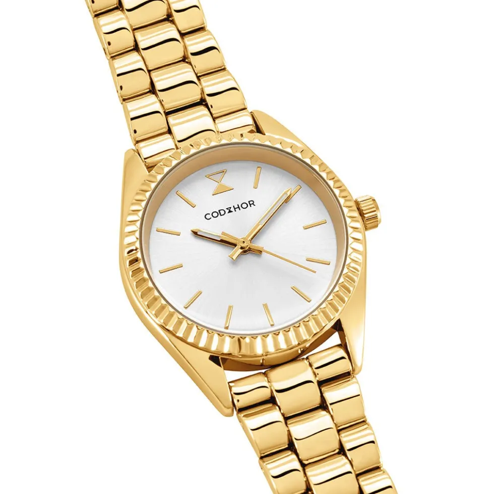 Montre Codhor Sandy Blanc
