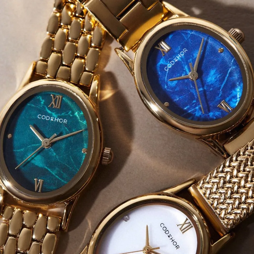 Montre Codhor Suzanne Nacre Blanche