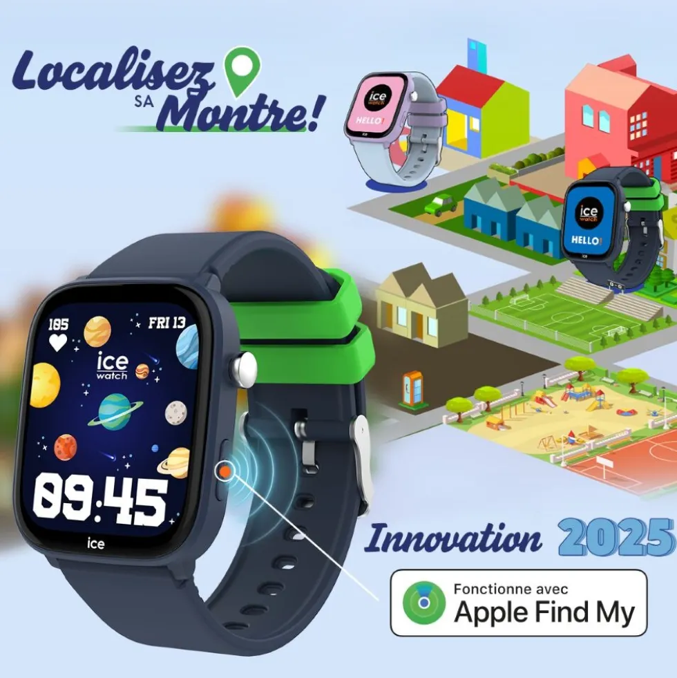 Montre Connectée Ice Watch Ice Smart Junior 3.0 Ronde Find My