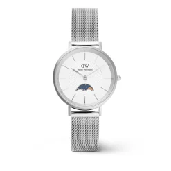 Montre Daniel Wellington Petite Moonphase Blanc