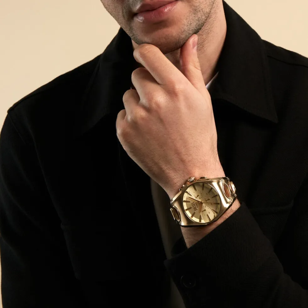 Montre Diesel D-Curve Doré