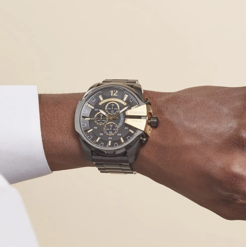Montre Diesel Mega Chief Noir