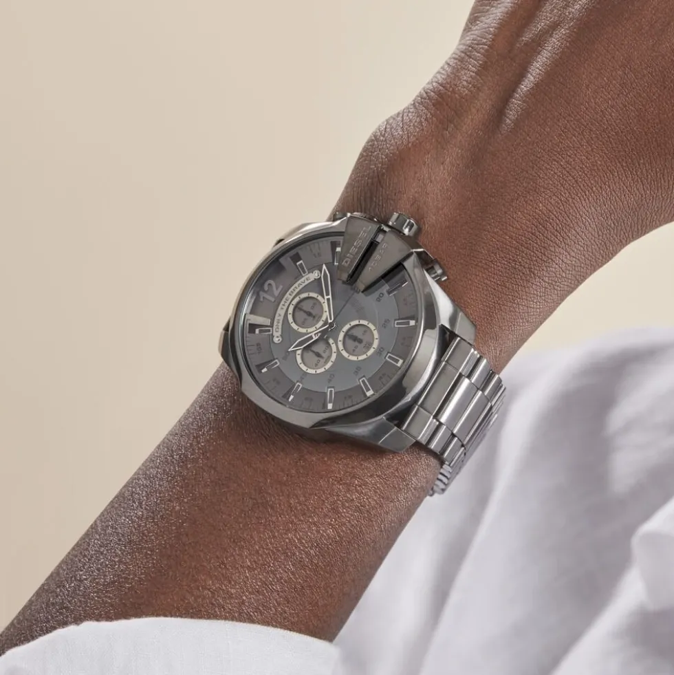 Montre Diesel Mega Chief Gris