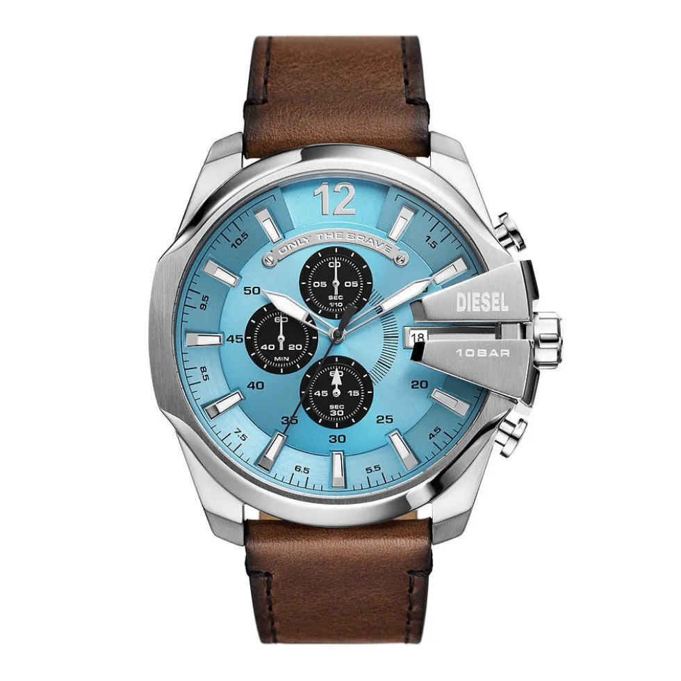 Montre Diesel Mega Chief Bleu
